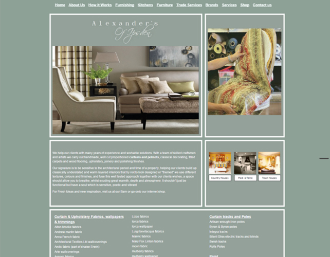 Interior Designers Website